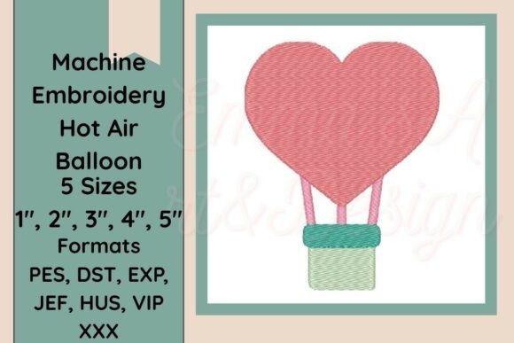 Heart Hot Air Balloon Embroidery Review
