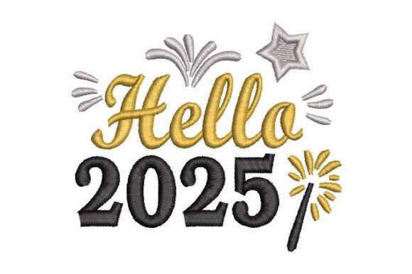 New Year 2025 Hello Letter Embroidery Review