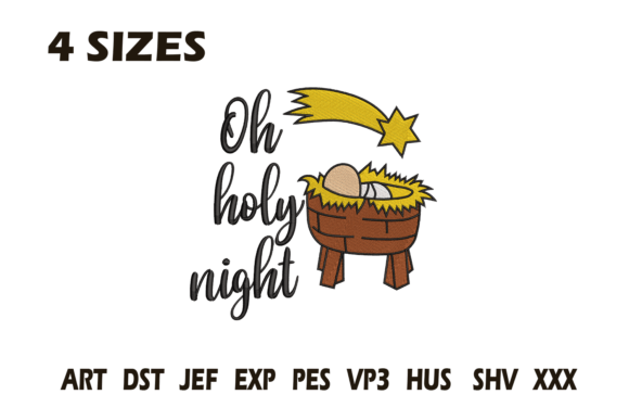 Oh Holy Night Christmas Embroidery Review
