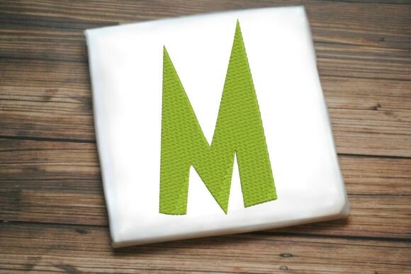Review: Alphabet Letter M Machine Embroidery Design