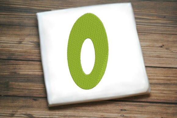 Review: Alphabet Letter O Machine Embroidery Design