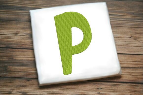 Review: Alphabet Letter P Machine Embroidery Design