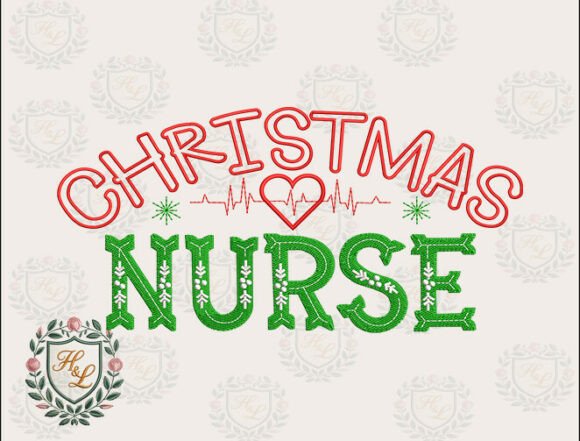 Review: Christmas Nurse Embroidery Files