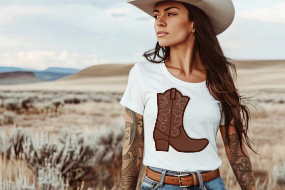 Review: Fancy Western Boot Applique Embroidery