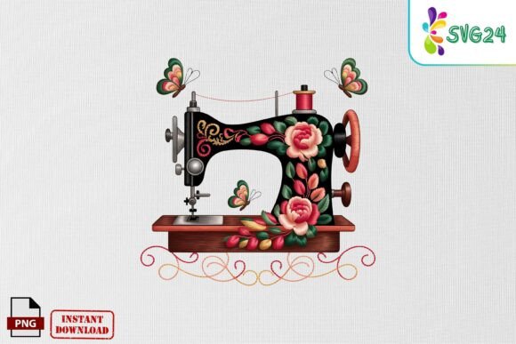 Review: Floral Vintage Sewing Machine Embroidery