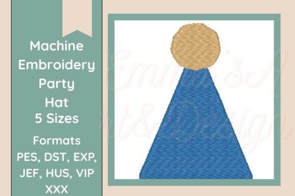 Review: Party Hat Machine Embroidery Design