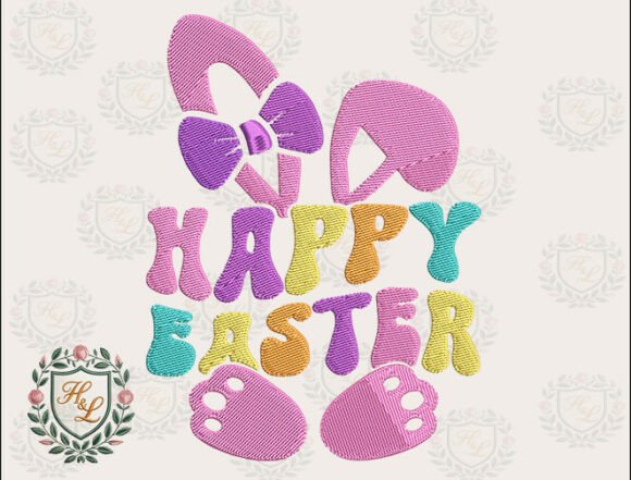 Reviewing Happy Bunny Girl Embroidery Files for Boutique Apparel
