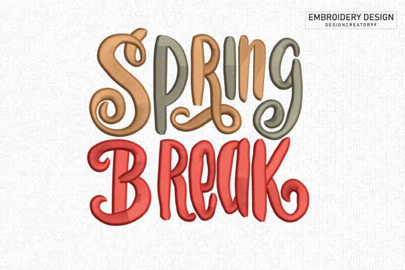 Reviewing Spring Break Embroidery for Seasonal Sales