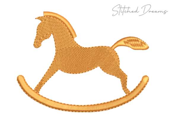 Reviewing the Rocking Horse Embroidery Design